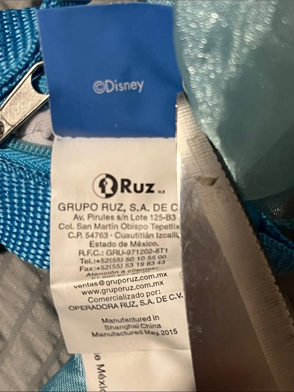Disney Frozen Elsa Plush Doll Backpack 2019 Blue Girls Backpack 21”